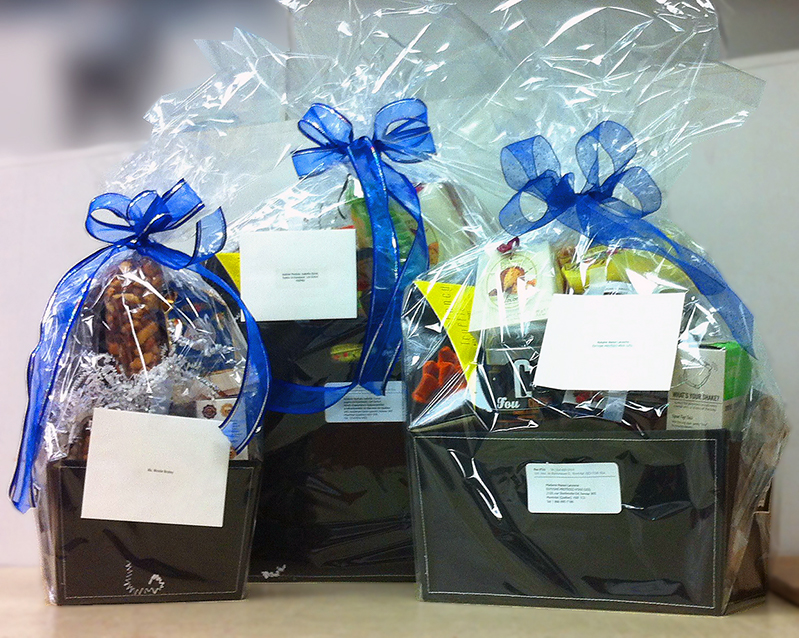 Photo of gift baskets