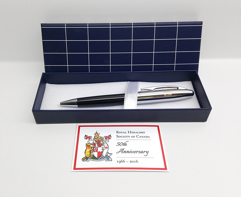 Photo of a gift box containing a pen